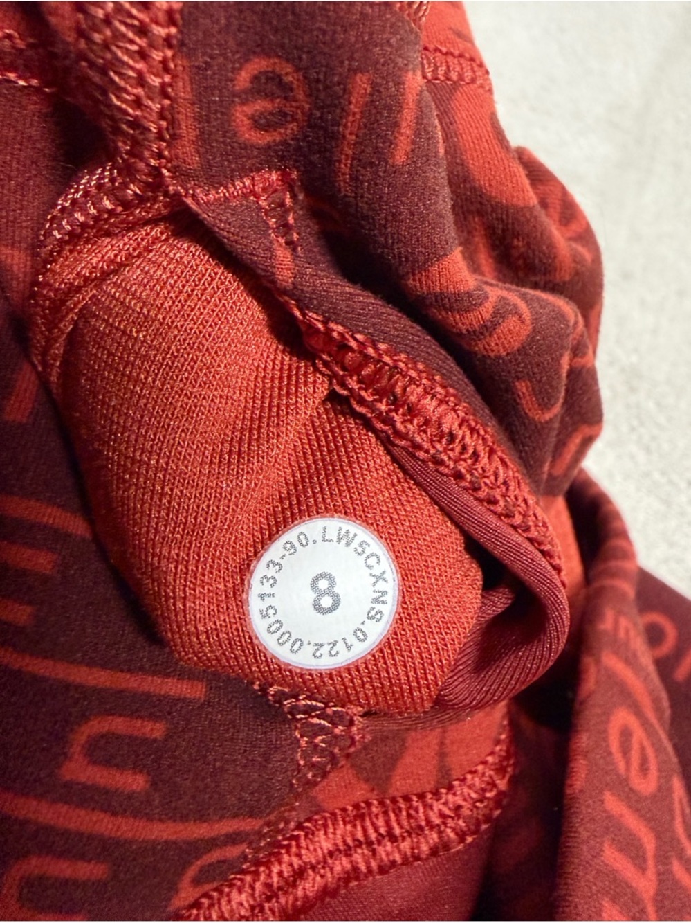 Lululemon Wunder Train High-Rise Tight 25"
Lululemon Ombre Red Multi
Size 8 - Picture 7 of 7